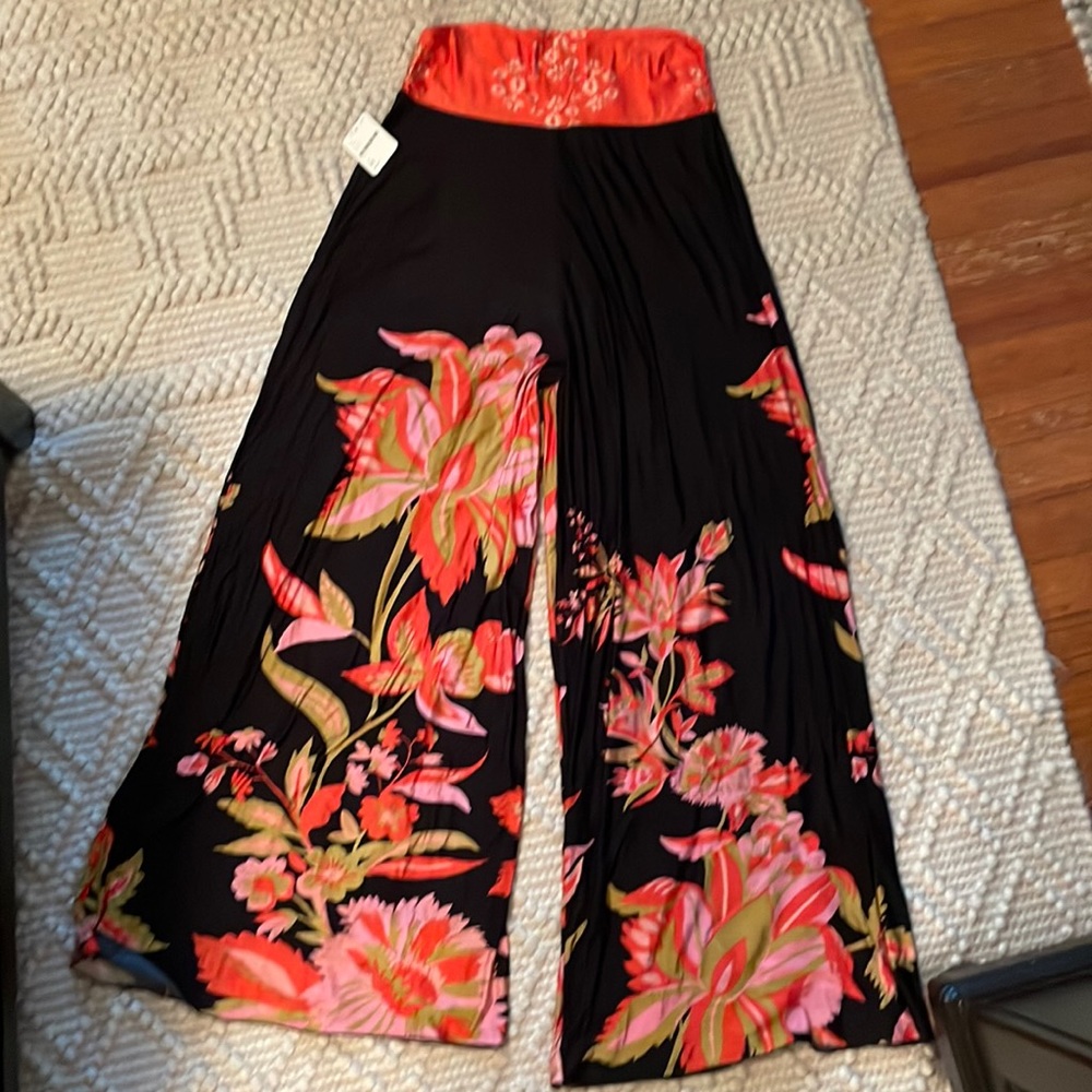 Free People, wide leg pants